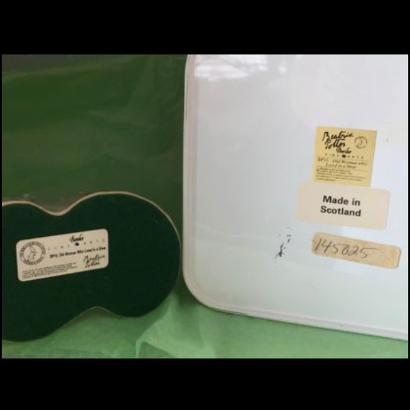 “Old Women who lived in a shoe” Border Fine Arts from Scotland Beatrix Potter - Picture 7 of 7